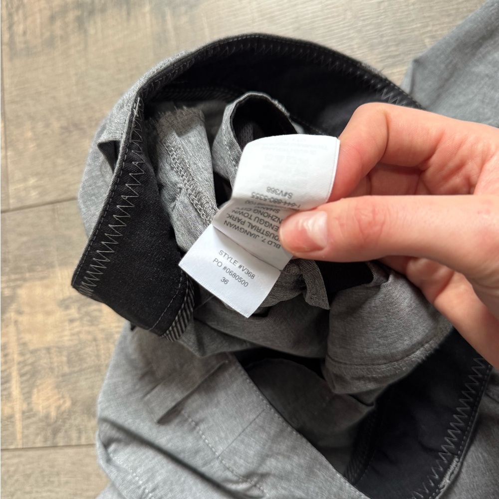Vuori Men's Charcoal Shorts - Picture 6 of 6